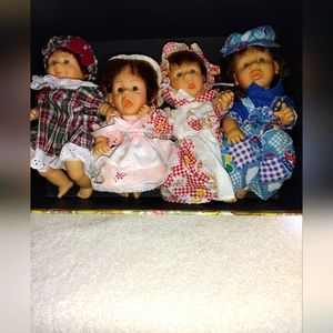 GIGO EXPRESSIVE FACE BABY DOLL 8" GI-GO TOYS BEAN BAG